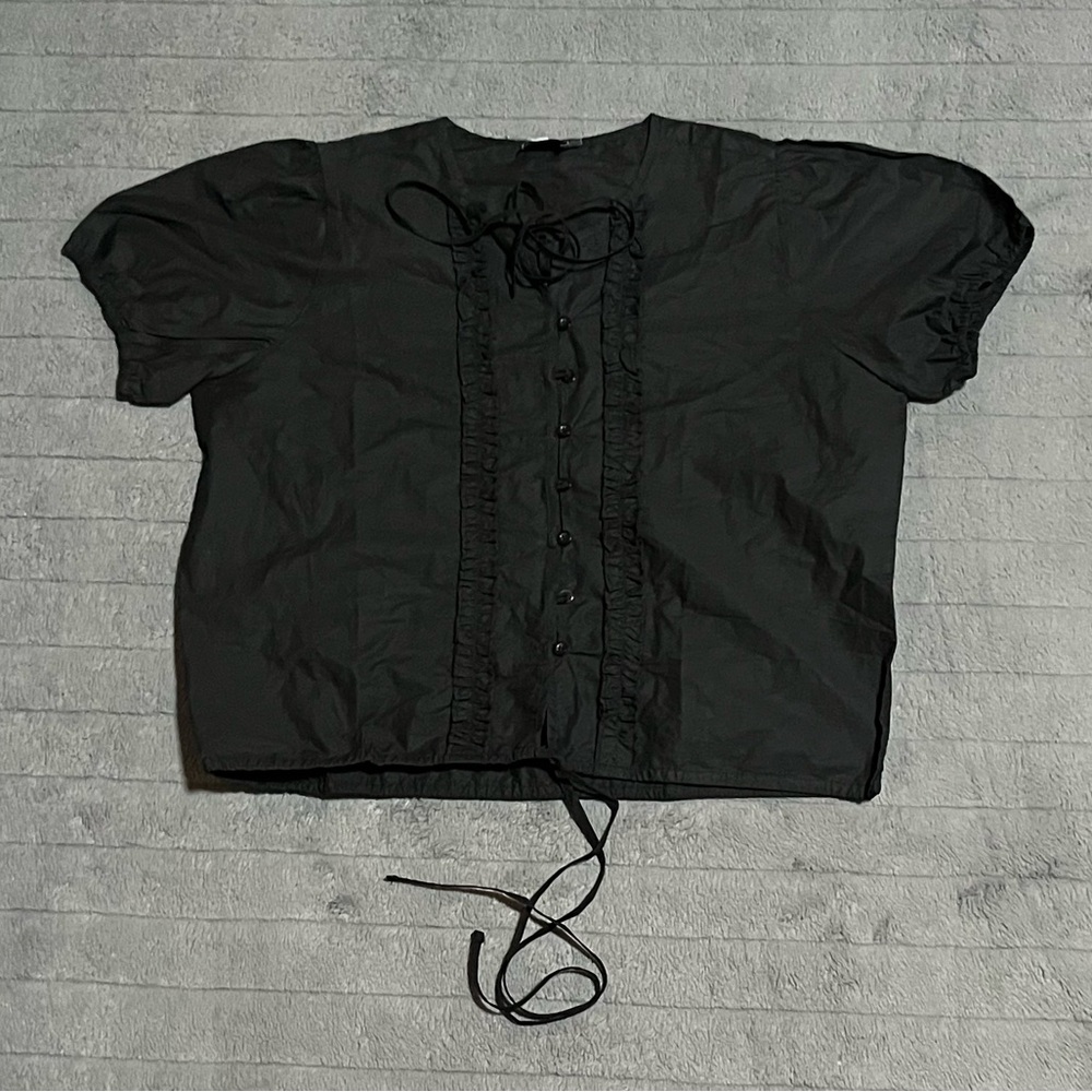 DEIJI STUOIOS - DOUBLE FRILL TOP - Picture 4 of 6